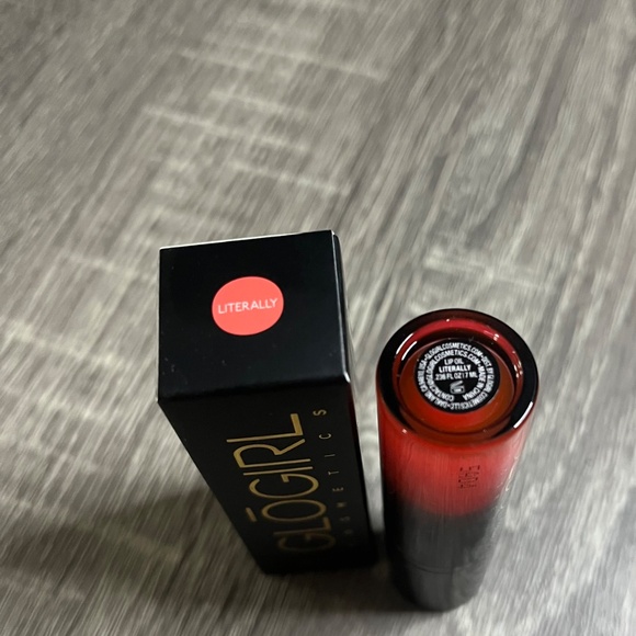 GloGirl Cosmetics Lip Oil Literally Shade Plumping Vegan  Full Size 7ml NEW - Picture 3 of 6